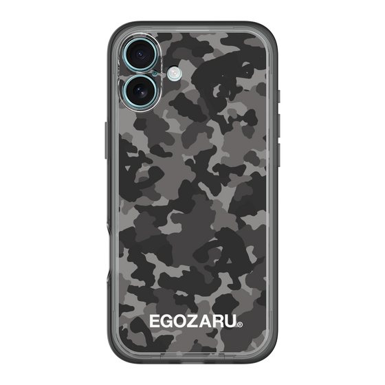 スリムプロテクションプレミアムケース［ EGOZARU - カモフラージュ ］