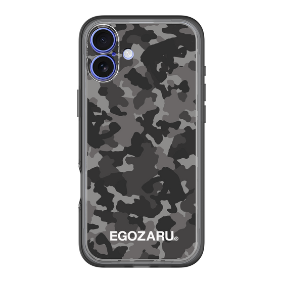 スリムプロテクションプレミアムケース［ EGOZARU - カモフラージュ ］