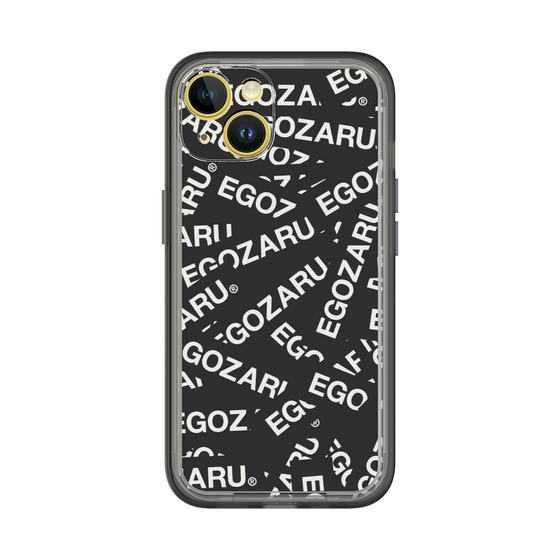 スリムプロテクションプレミアムケース［ EGOZARU - ステッカーボム ］