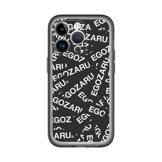 スリムプロテクションプレミアムケース［ EGOZARU - ステッカーボム ］