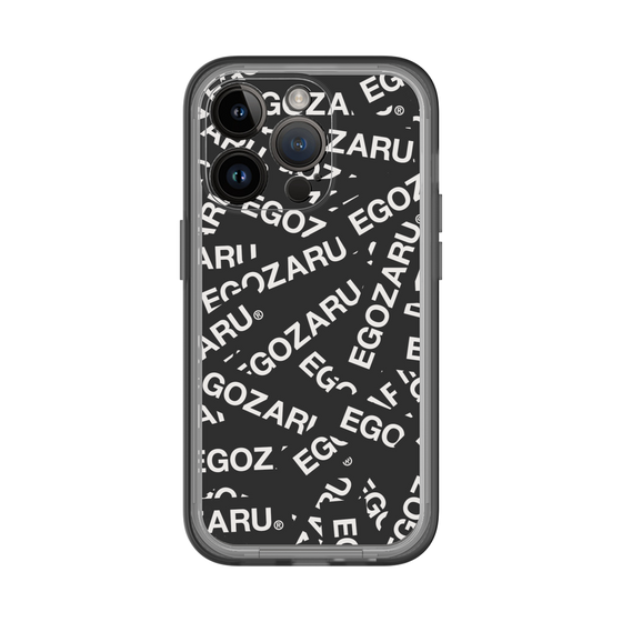 スリムプロテクションプレミアムケース［ EGOZARU - ステッカーボム ］