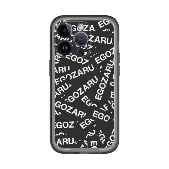 スリムプロテクションプレミアムケース［ EGOZARU - ステッカーボム ］