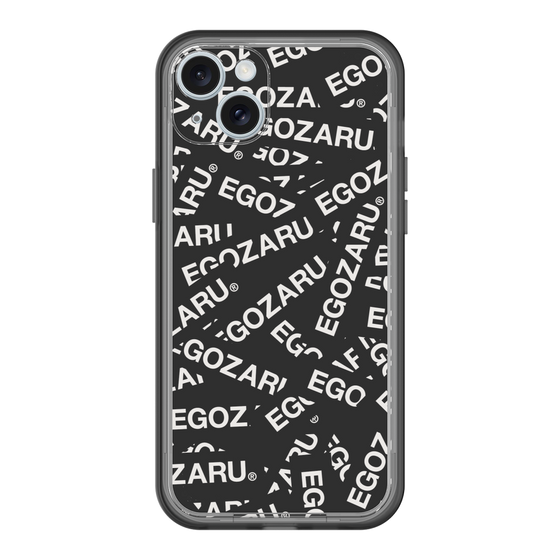 スリムプロテクションプレミアムケース［ EGOZARU - ステッカーボム ］