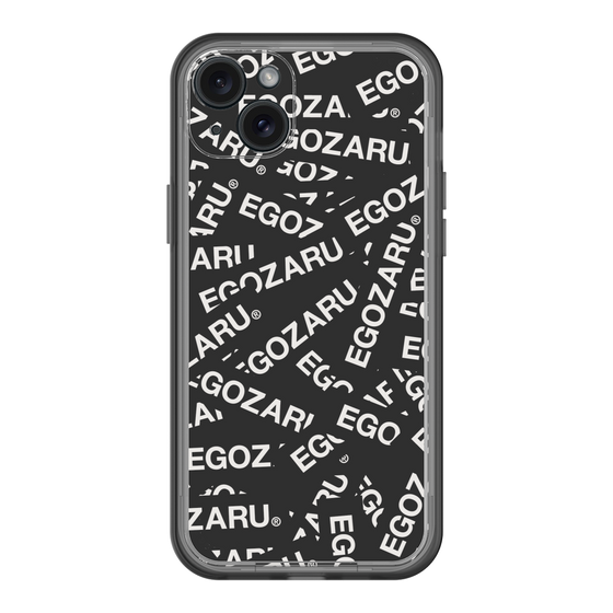 スリムプロテクションプレミアムケース［ EGOZARU - ステッカーボム ］