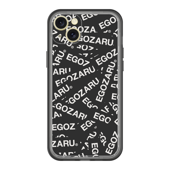 スリムプロテクションプレミアムケース［ EGOZARU - ステッカーボム ］