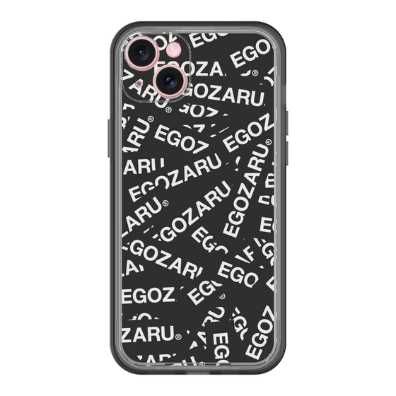 スリムプロテクションプレミアムケース［ EGOZARU - ステッカーボム ］