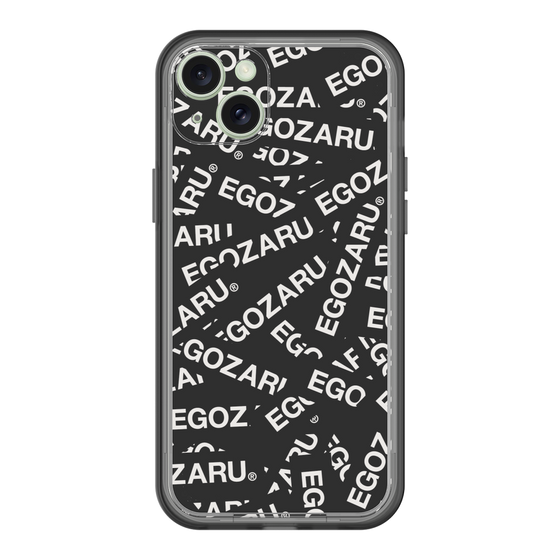 スリムプロテクションプレミアムケース［ EGOZARU - ステッカーボム ］