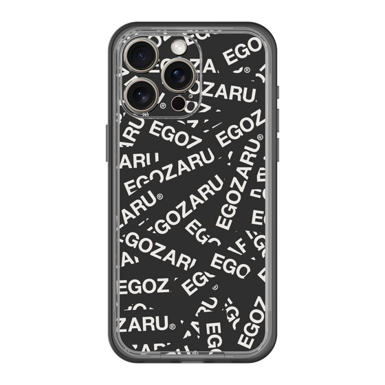 スリムプロテクションプレミアムケース［ EGOZARU - ステッカーボム ］