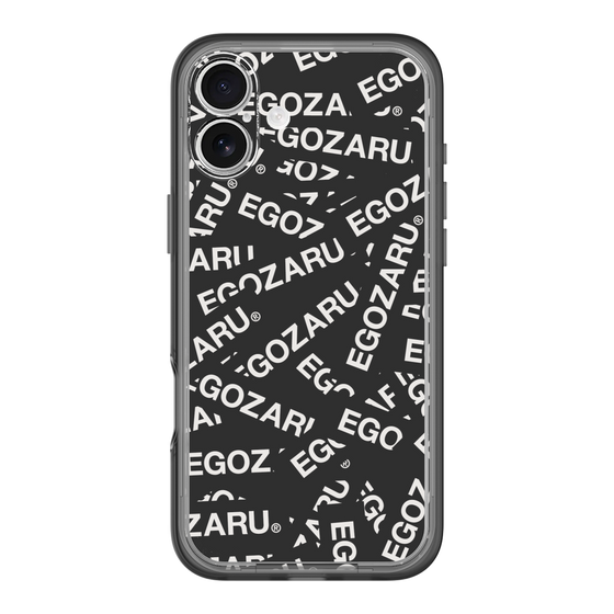 スリムプロテクションプレミアムケース［ EGOZARU - ステッカーボム ］