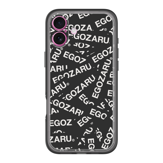 スリムプロテクションプレミアムケース［ EGOZARU - ステッカーボム ］