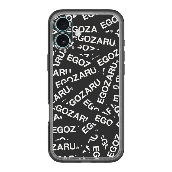 スリムプロテクションプレミアムケース［ EGOZARU - ステッカーボム ］