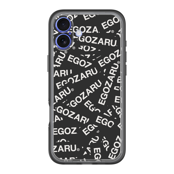 スリムプロテクションプレミアムケース［ EGOZARU - ステッカーボム ］