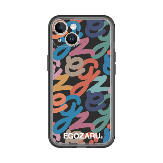 スリムプロテクションプレミアムケース［ EGOZARU - マルチスクリプト ］