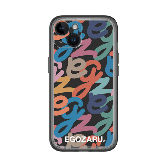 スリムプロテクションプレミアムケース［ EGOZARU - マルチスクリプト ］