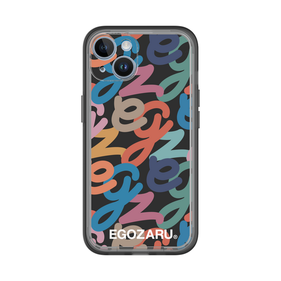 スリムプロテクションプレミアムケース［ EGOZARU - マルチスクリプト ］