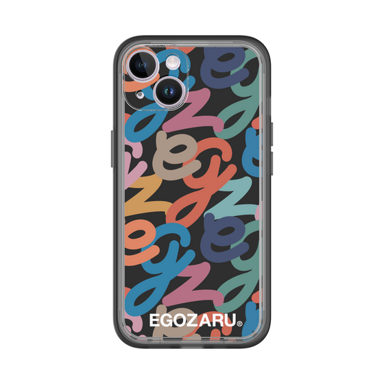 スリムプロテクションプレミアムケース［ EGOZARU - マルチスクリプト ］