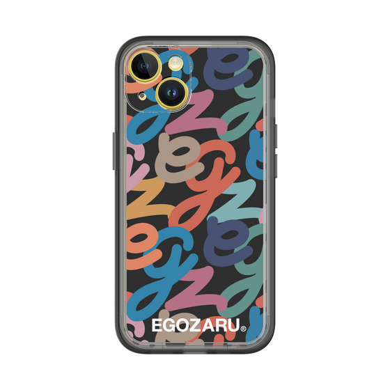 スリムプロテクションプレミアムケース［ EGOZARU - マルチスクリプト ］