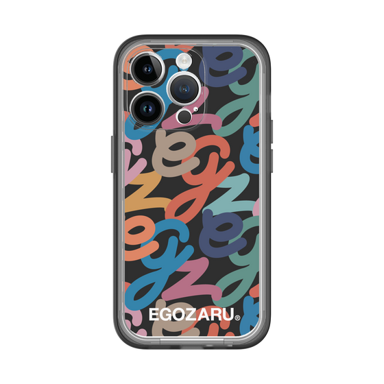 スリムプロテクションプレミアムケース［ EGOZARU - マルチスクリプト ］