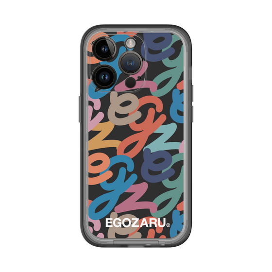 スリムプロテクションプレミアムケース［ EGOZARU - マルチスクリプト ］