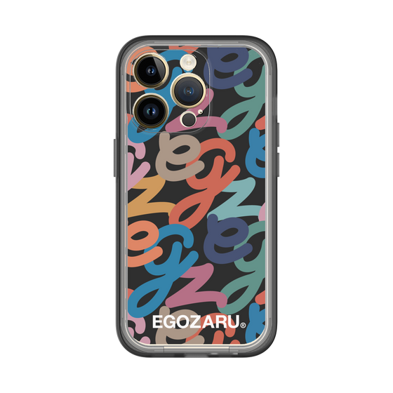 スリムプロテクションプレミアムケース［ EGOZARU - マルチスクリプト ］