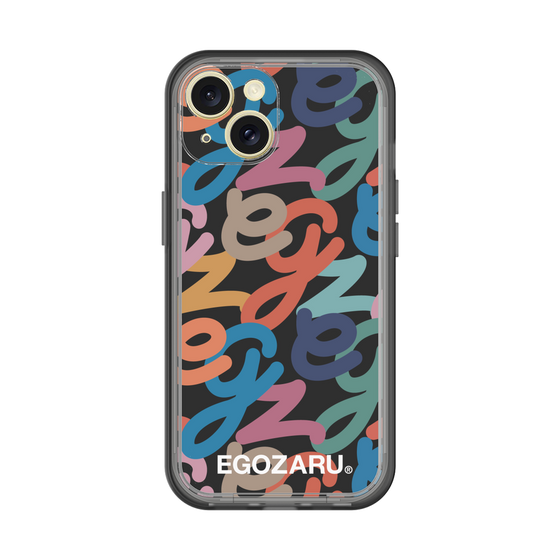 スリムプロテクションプレミアムケース［ EGOZARU - マルチスクリプト ］