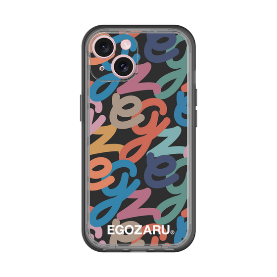 スリムプロテクションプレミアムケース［ EGOZARU - マルチスクリプト ］