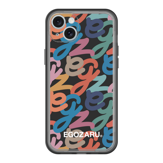 スリムプロテクションプレミアムケース［ EGOZARU - マルチスクリプト ］