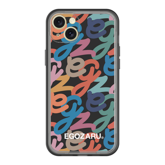 スリムプロテクションプレミアムケース［ EGOZARU - マルチスクリプト ］