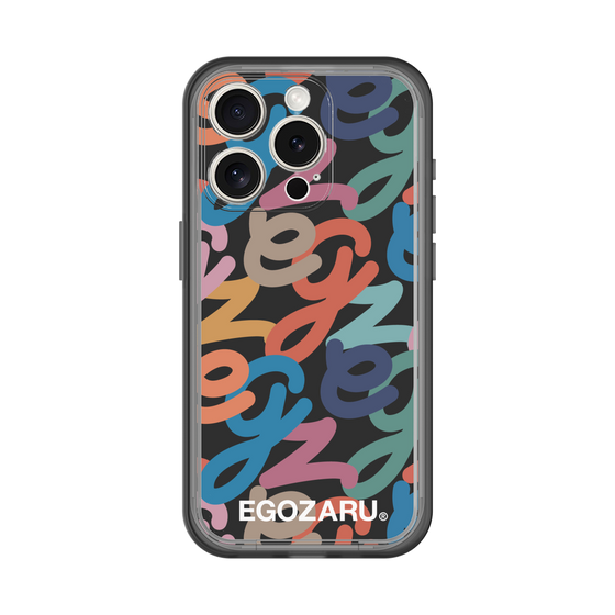 スリムプロテクションプレミアムケース［ EGOZARU - マルチスクリプト ］