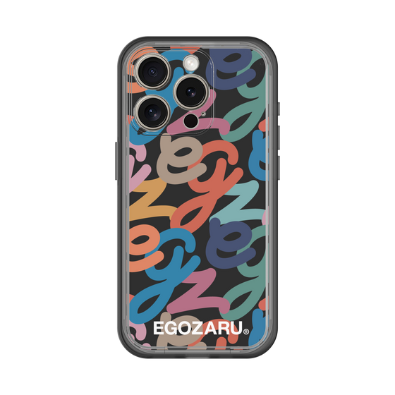 スリムプロテクションプレミアムケース［ EGOZARU - マルチスクリプト ］