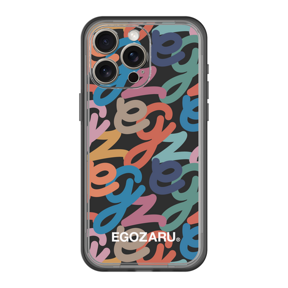 スリムプロテクションプレミアムケース［ EGOZARU - マルチスクリプト ］