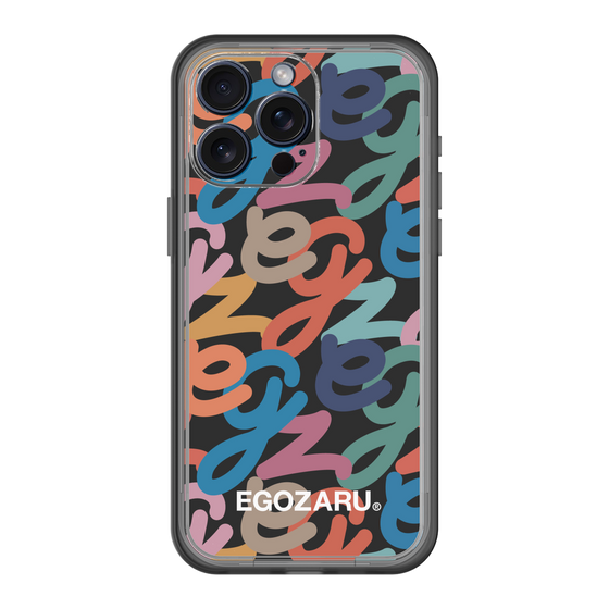 スリムプロテクションプレミアムケース［ EGOZARU - マルチスクリプト ］