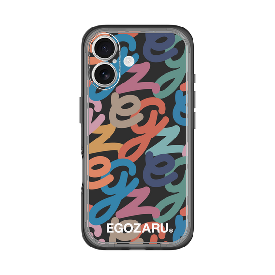 スリムプロテクションプレミアムケース［ EGOZARU - マルチスクリプト ］