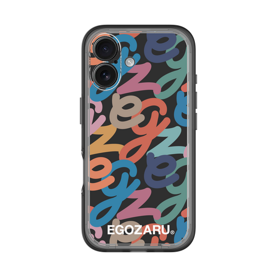 スリムプロテクションプレミアムケース［ EGOZARU - マルチスクリプト ］