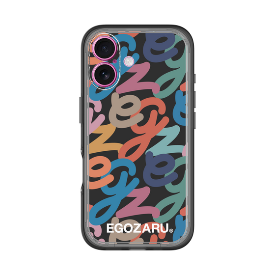 スリムプロテクションプレミアムケース［ EGOZARU - マルチスクリプト ］