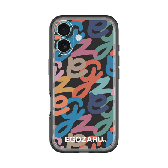 スリムプロテクションプレミアムケース［ EGOZARU - マルチスクリプト ］