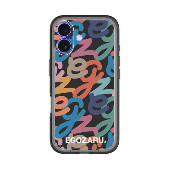 スリムプロテクションプレミアムケース［ EGOZARU - マルチスクリプト ］