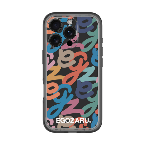 スリムプロテクションプレミアムケース［ EGOZARU - マルチスクリプト ］