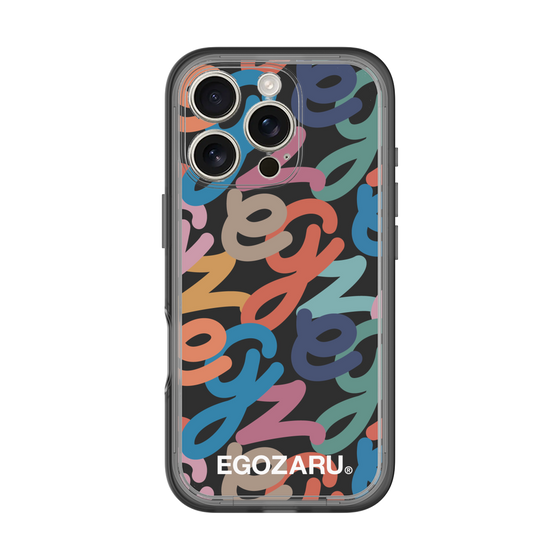 スリムプロテクションプレミアムケース［ EGOZARU - マルチスクリプト ］