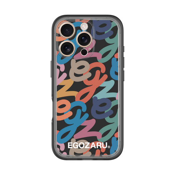 スリムプロテクションプレミアムケース［ EGOZARU - マルチスクリプト ］