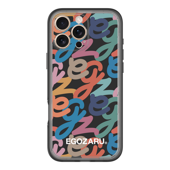 スリムプロテクションプレミアムケース［ EGOZARU - マルチスクリプト ］