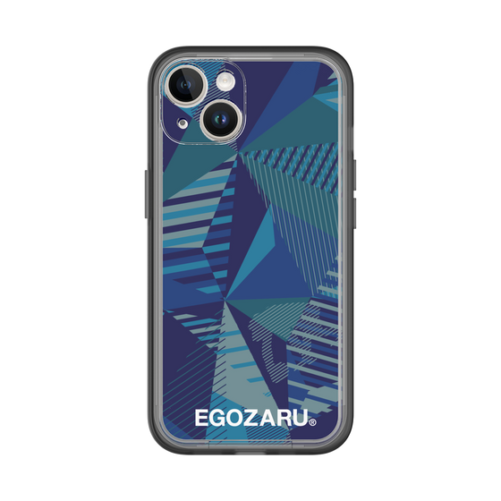 スリムプロテクションプレミアムケース［ EGOZARU - ワイドジオメトリック ］