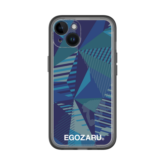 スリムプロテクションプレミアムケース［ EGOZARU - ワイドジオメトリック ］