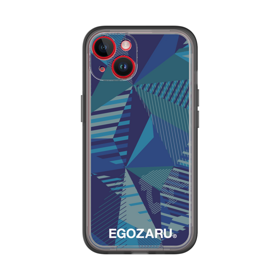 スリムプロテクションプレミアムケース［ EGOZARU - ワイドジオメトリック ］
