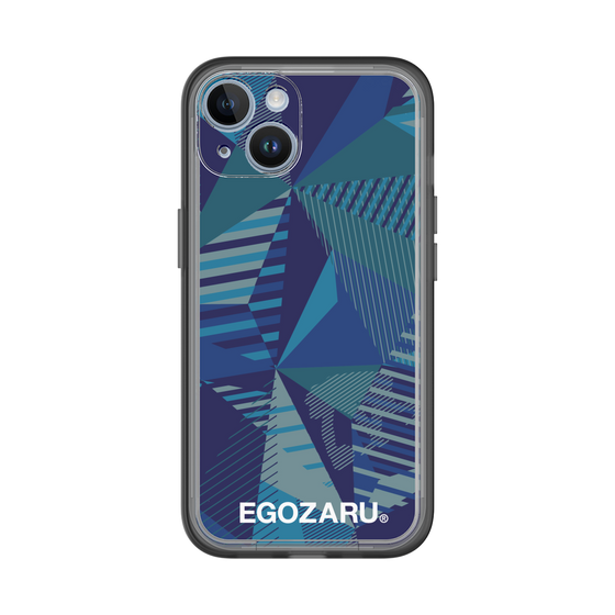 スリムプロテクションプレミアムケース［ EGOZARU - ワイドジオメトリック ］