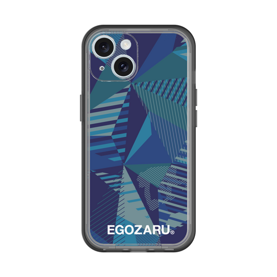 スリムプロテクションプレミアムケース［ EGOZARU - ワイドジオメトリック ］