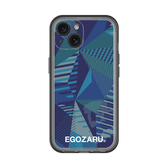 スリムプロテクションプレミアムケース［ EGOZARU - ワイドジオメトリック ］