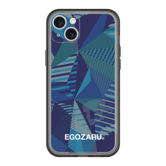 スリムプロテクションプレミアムケース［ EGOZARU - ワイドジオメトリック ］