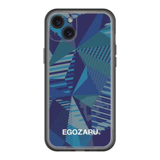 スリムプロテクションプレミアムケース［ EGOZARU - ワイドジオメトリック ］