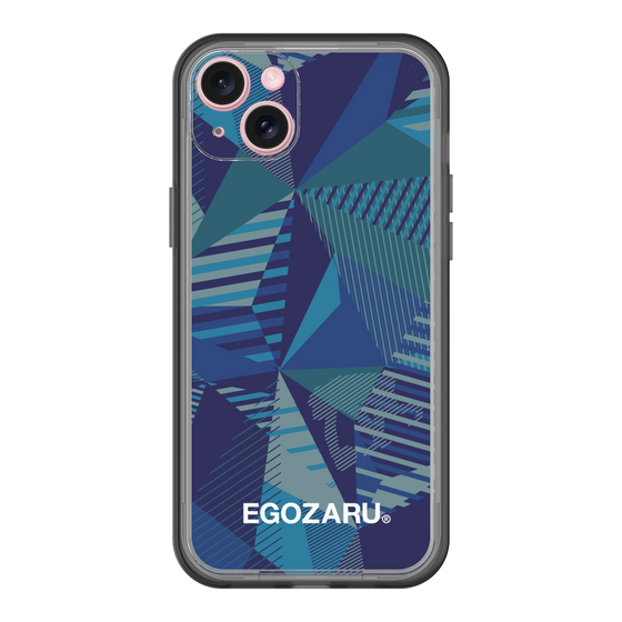 スリムプロテクションプレミアムケース［ EGOZARU - ワイドジオメトリック ］